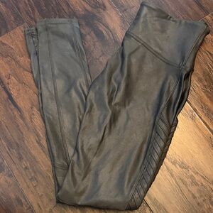 SPANX Moto grey/green  Leggings M M